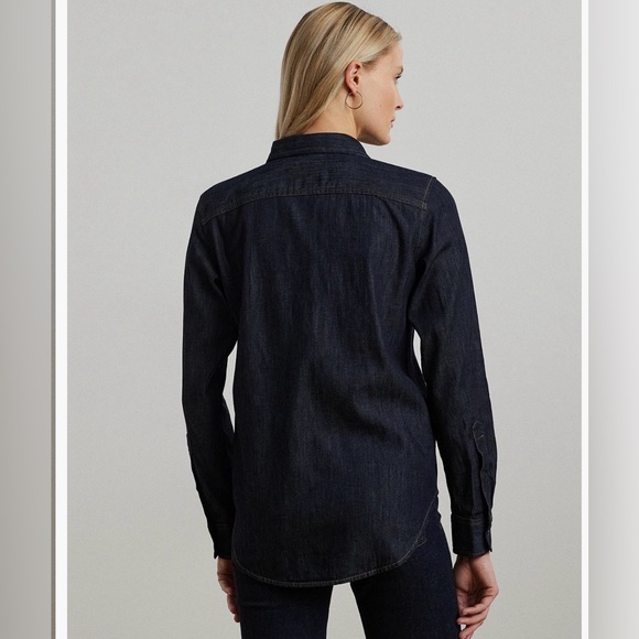 Ralph Lauren Indigo Denim Shirt - Picture 4 of 5